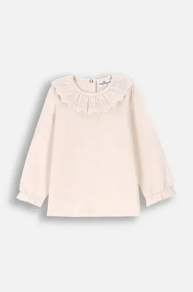 Kojenecké tričko s dlouhým rukávem Coccodrillo