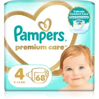 Pampers Premium Care Size 4 jednorázové pleny 9-14 kg 68 kg