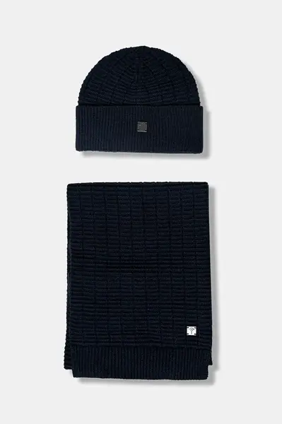 Čiapka a šál s prímesou vlny Joop!