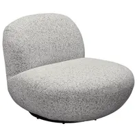 MID.YOU KŘESLO, textil, světle šedá