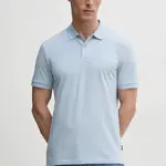 Bavlněné polo tričko BOSS Pallas černá barva, 50468362