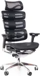 SEGO Ergonomická kancelářská židle TRINITY černá – pro dlouhé sezení 8–12 h