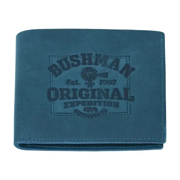 Bushman Pánská kožená peněženka Yala II, navy UNI