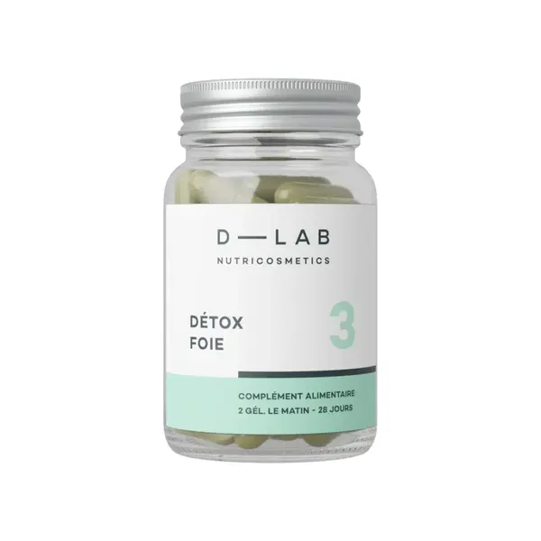 D-LAB Liver Detox očista organismu a jater 56 kapslí