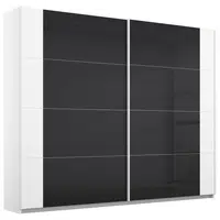 Rauch Möbel SKŘÍŇ S POSUVNÝMI DVEŘMI, antracitová, bílá, 226/210/62 cm