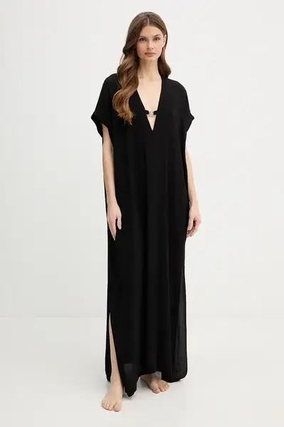 Plážové šaty BOSS Double B Kaftan