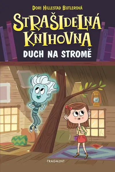 Strašidelná knihovna - Duch na stromě (poškozená) - Dori Butlerová Hillestad