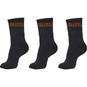 BLACK & DECKER SOCKS TECH Pánské ponožky, tmavě šedá, velikost 47-49