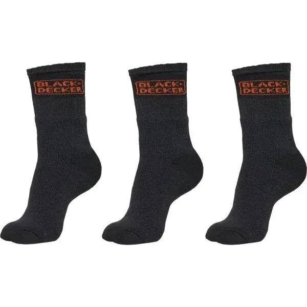 BLACK & DECKER SOCKS TECH Pánské ponožky, tmavě šedá, velikost 47-49