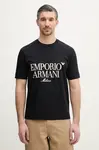 Bavlněné tričko Emporio Armani