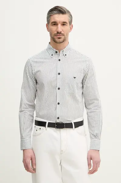Bavlněná košile Emporio Armani