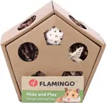 Flamingo Thumper hračka s maškrtami 1 ks