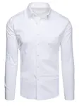 Koszula męska elegancka biała z kołnierzem Dstreet