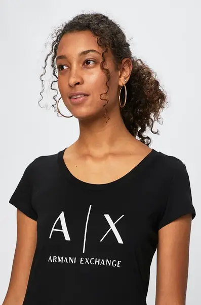 Bavlněné tričko Armani Exchange