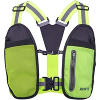 Runto VEST POCKET Unisex běžecká vesta, reflexní neon, velikost