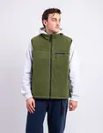 Gramicci Reversible Sherpa Vest OLIVE/DUSTY NAVY S
