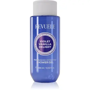 Revuele Violet Vanilla Delight Fragranced Hydrating Shower Gel parfémovaný sprchový gel s hydratačním účinkem pro ženy 400 ml