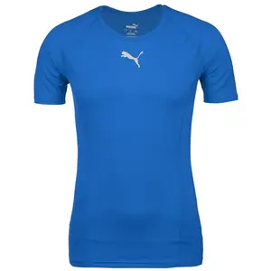PUMA Spodné tričko 'Liga'  modrá / sivá