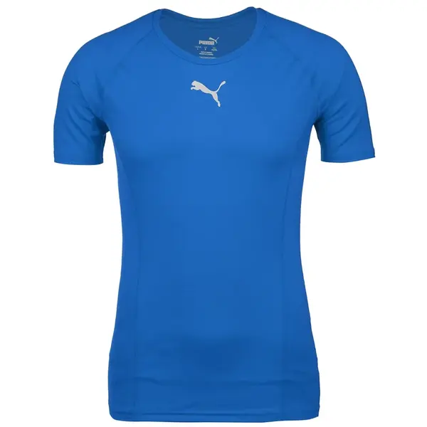 PUMA Spodné tričko 'Liga'  modrá / sivá