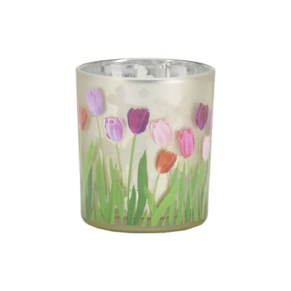 NÁDOBKA NA ČAJOVOU SVÍČKU sklo