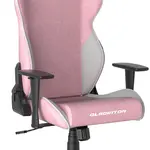 herní židle DXRacer GLADIATOR růžovo-bílá, látková