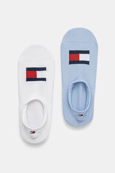 Ponožky Tommy Hilfiger 2-pack modrá barva
