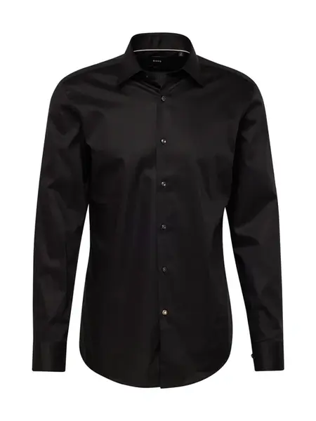 BOSS Košeľa 'Hank'  čierna