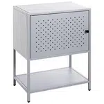 XXXL NOČNÍ STOLEK, šedá, 45/60/30 cm