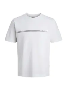 Jack & Jones Junior Tričko 'JCOFUSION'  čierna / biela