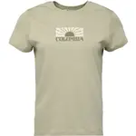 Columbia RUBY SPRINGS GRAPHIC FITTED SS Dámské tričko, zelená, velikost