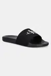 Pantofle Calvin Klein Jeans SLIDE MONOGRAM pánské, černá barva, YM0YM01271