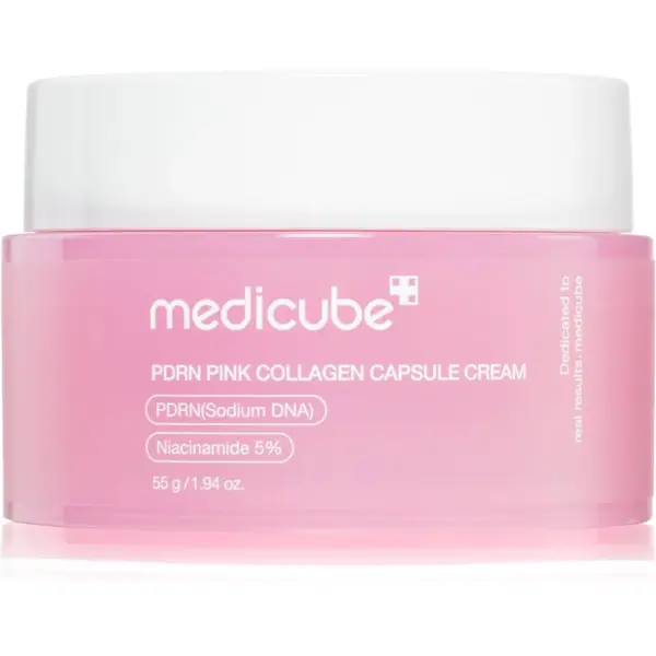 Medicube PDRN Pink Collagen Capsule Cream hydratačný pleťový krém so spevňujúcim účinkom 55 g