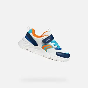 Biele chlapčenské tenisky Geox Loftus