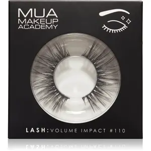 MUA Makeup Academy Lashes Volume Impact umelé mihalnice typ #110 1 pár