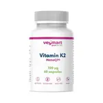 Vegmart MenaQ7® Vitamín K2 MK-7 100 μg, 60 kapsúl