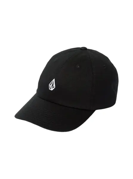 Volcom kšiltovka Full Stone Adj Hat Black | Černá | Velikost One Size | 100% bavlna