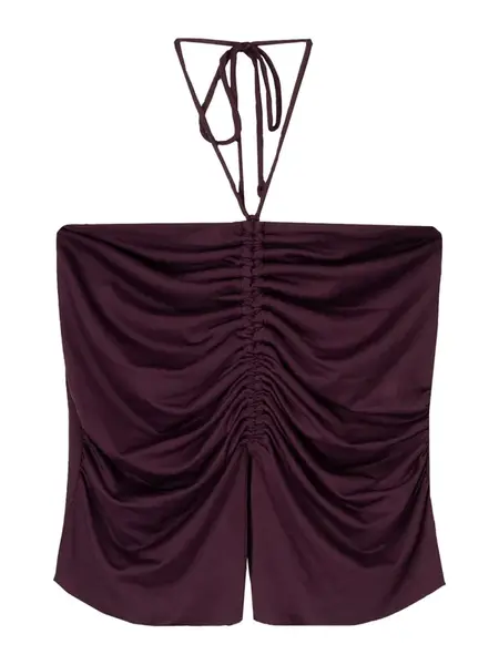 Bershka Top  černicová