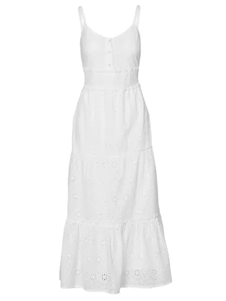 KOROSHI Letné šaty  biela