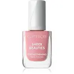 Catrice Sheer Beauties Strengthening Nail Polish posilující lak na nehty odstín 050 Peonies, Please! 10.5 ml