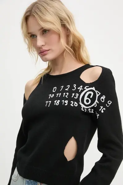 Vlněný svetr MM6 Maison Margiela