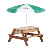 XXXL DĚTSKÝ ZAHRADNÍ STŮL hnědá