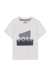 Dětské bavlněné tričko BOSS