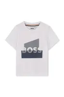 Dětské bavlněné tričko BOSS