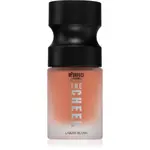 BPerfect The Cheek tekutá tvářenka na rty a tváře odstín Searing Sun 15 ml