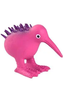 Whistle hračka pes latex pískací růžová 8,5cm Kiwi