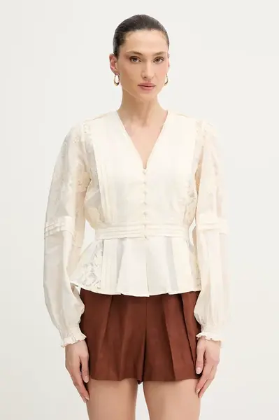 Silvian Heach košilová halenka dámská bavlněná AGRIN