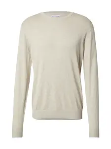 JACK & JONES Sveter 'JJEmil'  béžová melírovaná