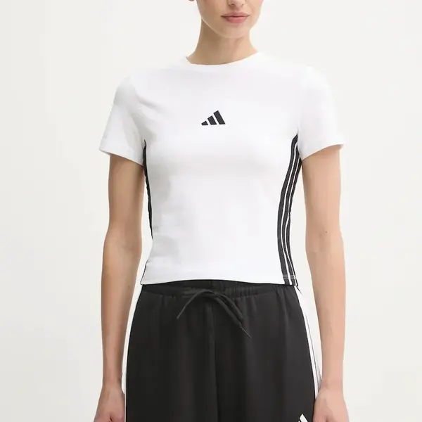 Tričko adidas Essentials bílá barva, JE1239