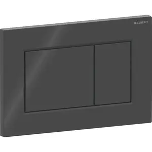 Geberit Sigma01 ovládacie tlačidlo plast čierna 115.660.DW.1