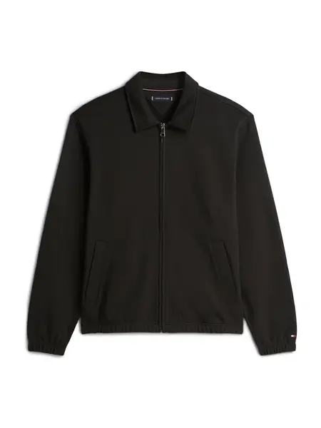 TOMMY HILFIGER Tepláková bunda 'ESSENTIAL'  čierna